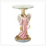 Angel Table with Glass Top from Wade Street Originals !