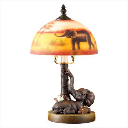 Elephant Lamp from Wade Street Originals