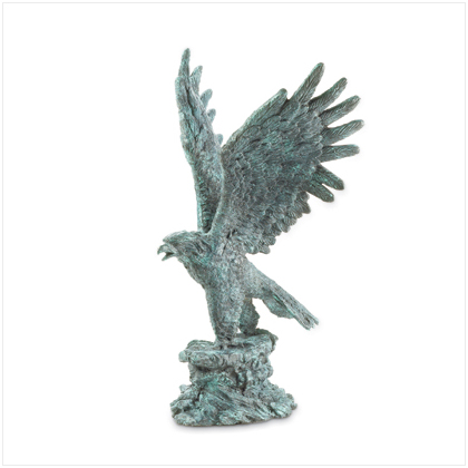 Aluminum Eagle Statue 37515 from Wade Street Originals