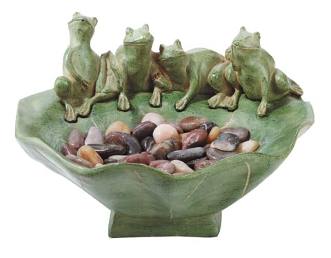 Frog and Lily Pad Fountain 31292 from WSO