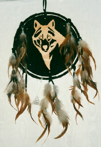 Las Vegas Raiders Shield Native American Dream Catcher