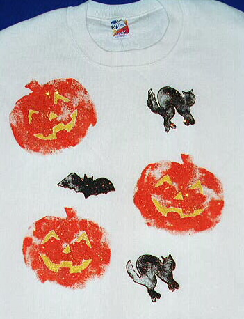 Painted Fall Shirt 0001 By Katie
