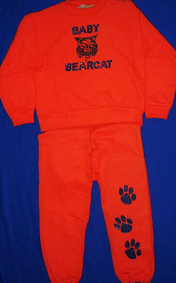 Painted Bearcat Shirt 0008 By Katie