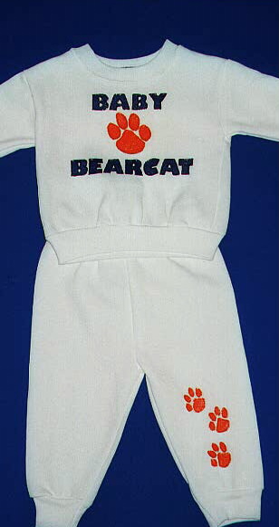 Painted Bearcat Shirt 0009 By Katie