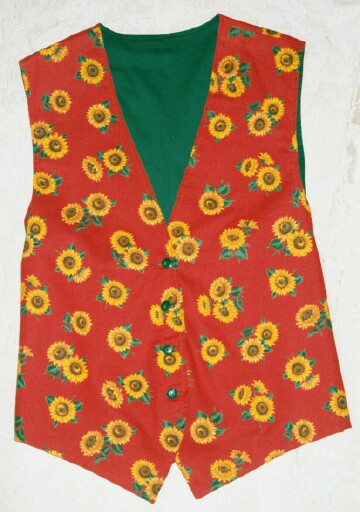 Sun Flower Vest 001 from S & C Expressions